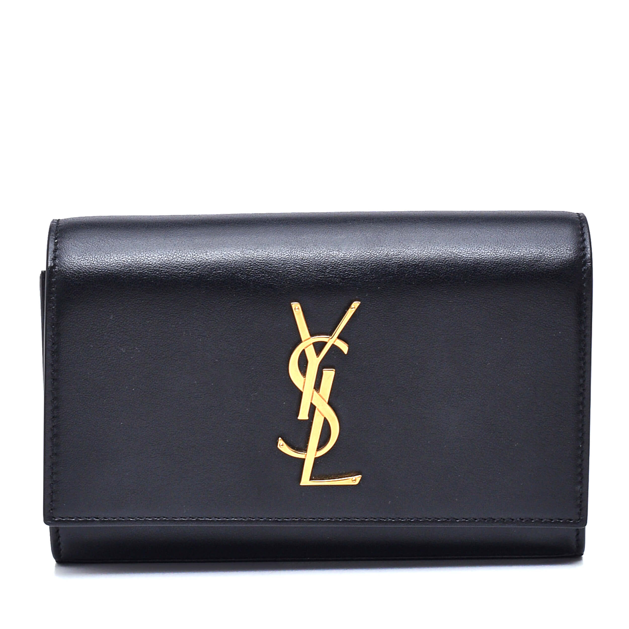 Yves Saint Laurent - Black  Leather Kate Belt Bag